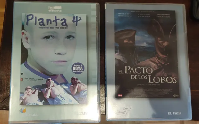 DVD Planta 4ª y El Pacto de los Lobos