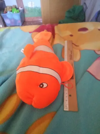 Peluche Pesce Arancione Morbido