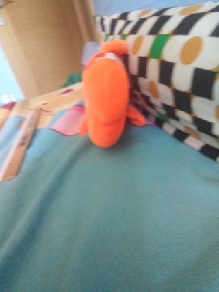 Peluche Pesce Arancione Morbido