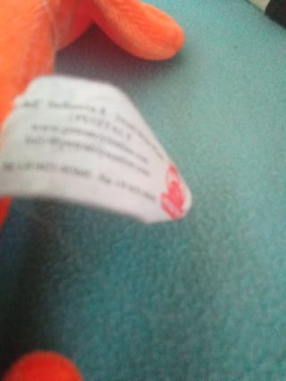 Peluche Pesce Arancione Morbido