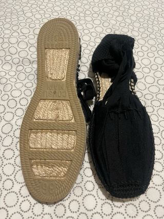Alpargatas Baturro Traje Regional Negro