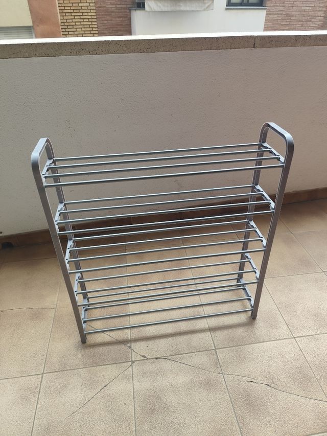 Zapatero Metálico y Plástico