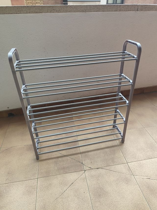 Zapatero Metálico y Plástico