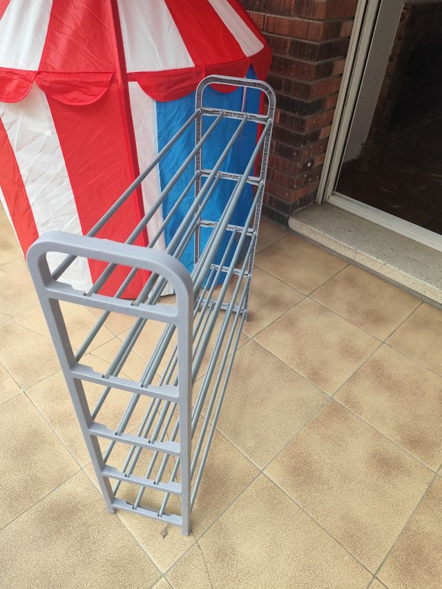 Zapatero Metálico y Plástico