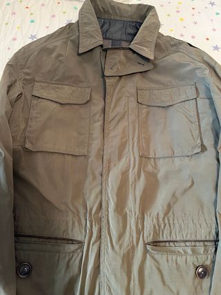 Chaqueta Massimo Dutti con chaleco interior azul