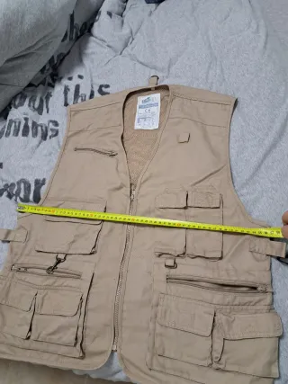 Chaleco de pesca multi-bolsillos