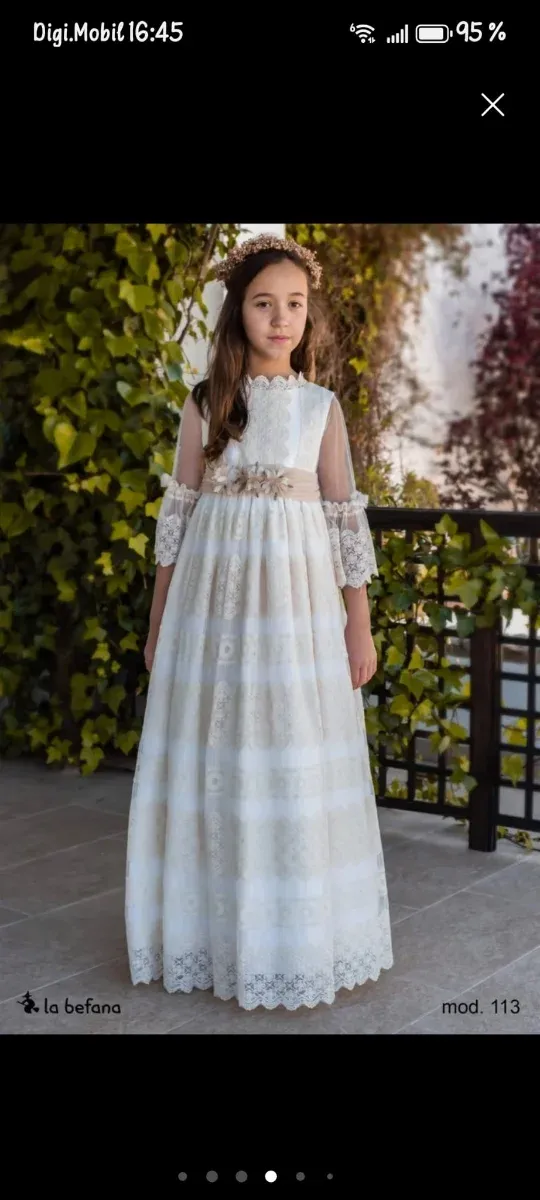 Vestido de Comunión La Befana M-144
