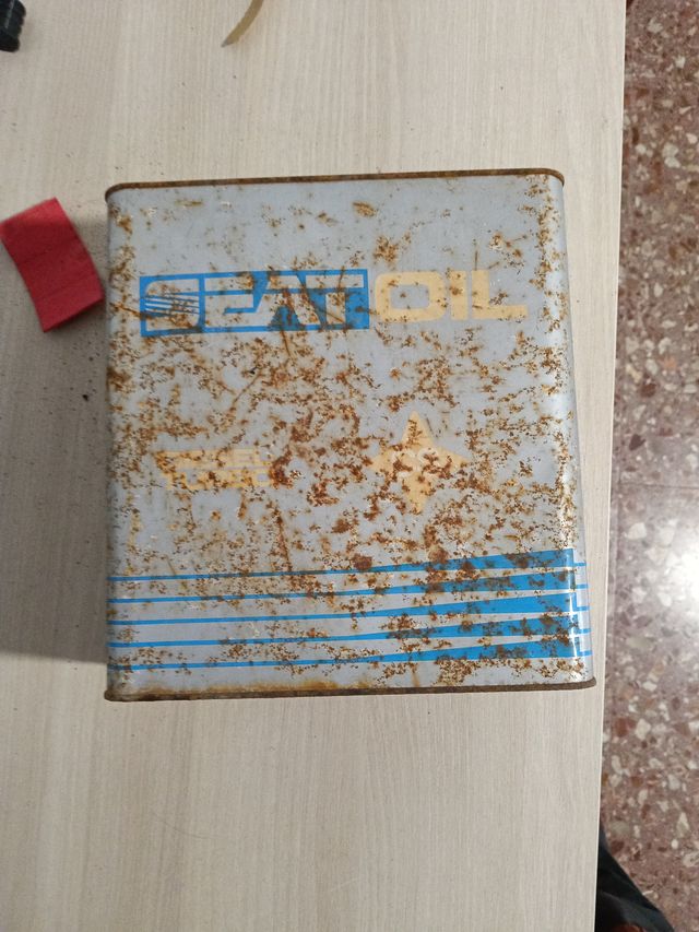 Lata Aceite SEAT DIESEL TURBO Vintage