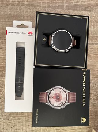Huawei Watch GT 6 - marrone/argento