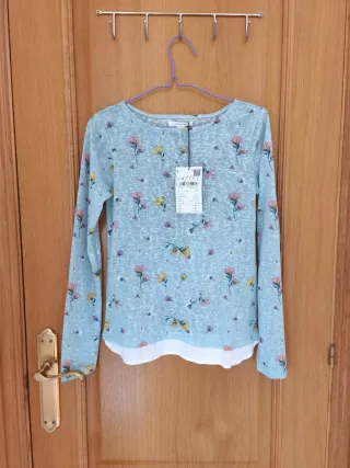 Camiseta Springfield flores XS