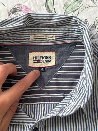 Camisa Hilfiger Denim talla M hombre