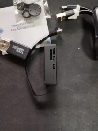 Cámara WiFi Botón Oculta espia