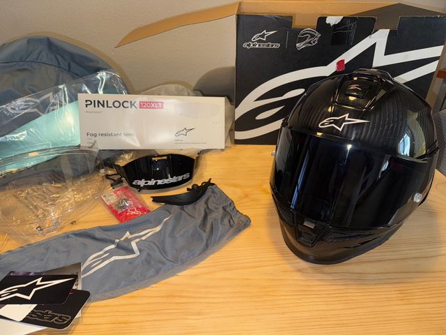 Casco Alpinestars R10 Carbono talla L 