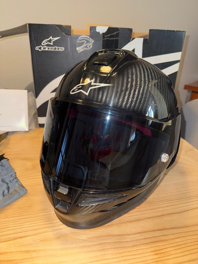 Casco Alpinestars R10 Carbono talla L 