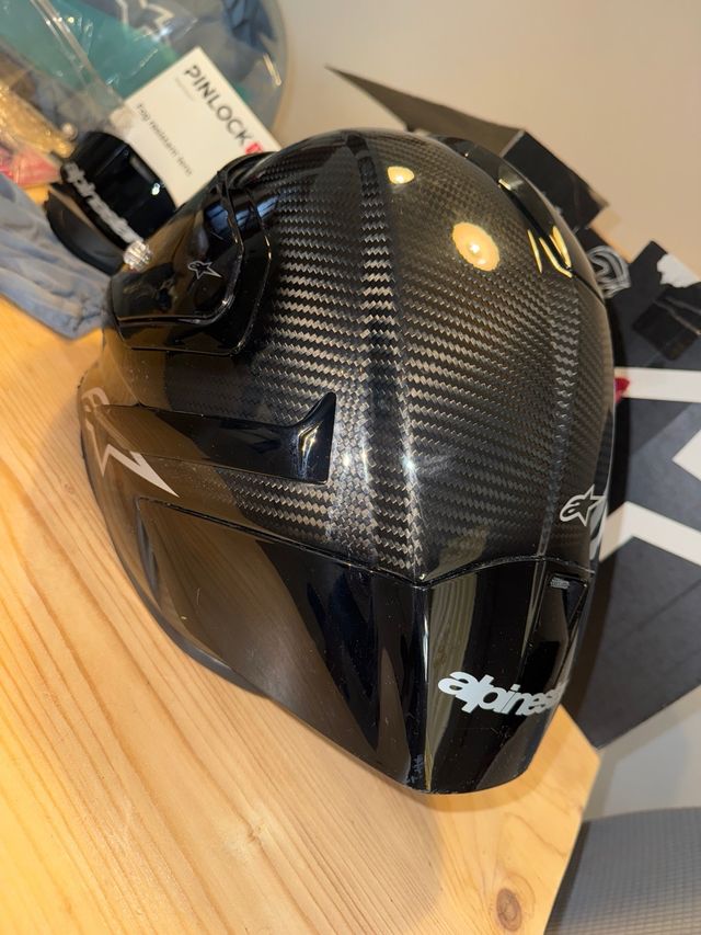 Casco Alpinestars R10 Carbono talla L 