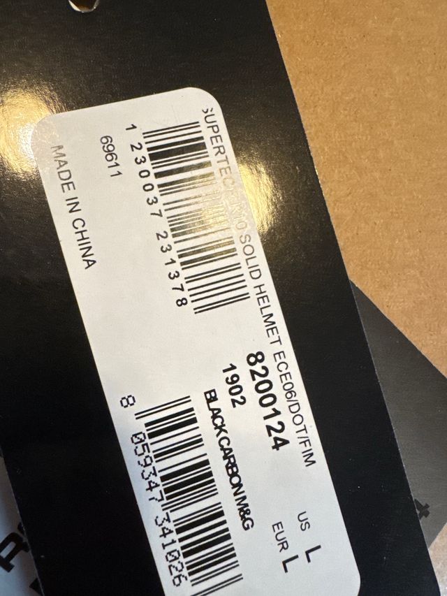 Casco Alpinestars R10 Carbono talla L 