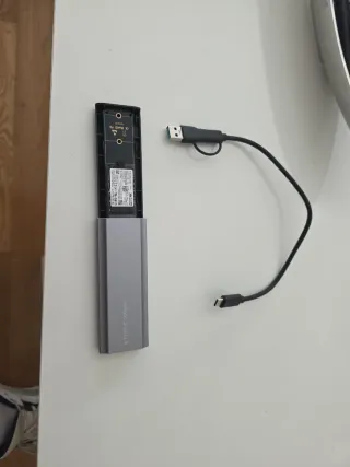 SSD NVMe 512GB Yangtze con Caja Externa