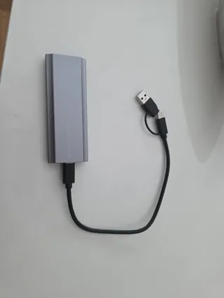 SSD NVMe 512GB Yangtze con Caja Externa