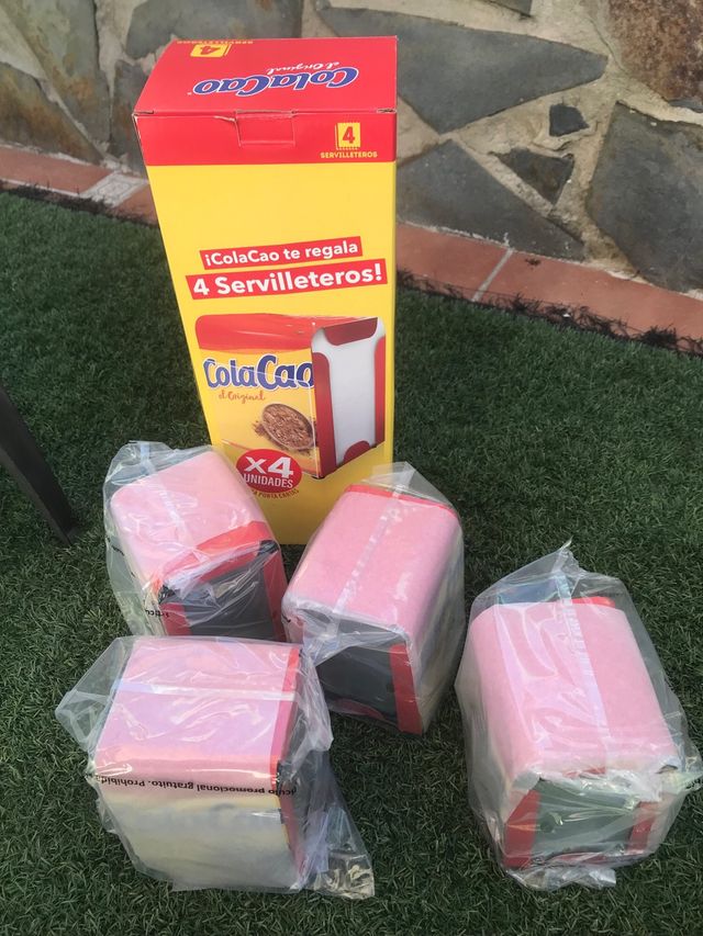 Servilleteros ColaCao Original (Pack 4)