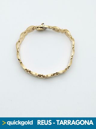 035-05-00615 PULSERA ORO 18K SEMIRRIGIDA QUICKGOLD