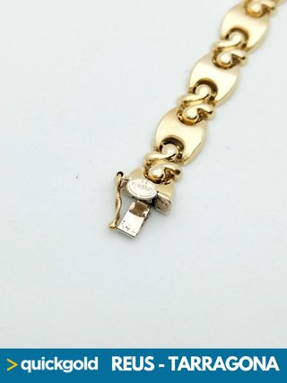 035-05-00615 PULSERA ORO 18K SEMIRRIGIDA QUICKGOLD