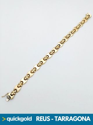 035-05-00615 PULSERA ORO 18K SEMIRRIGIDA QUICKGOLD