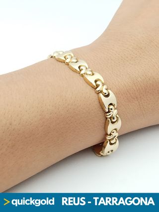 035-05-00615 PULSERA ORO 18K SEMIRRIGIDA QUICKGOLD