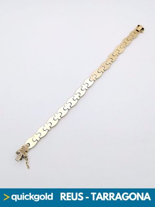 035-05-00615 PULSERA ORO 18K SEMIRRIGIDA QUICKGOLD