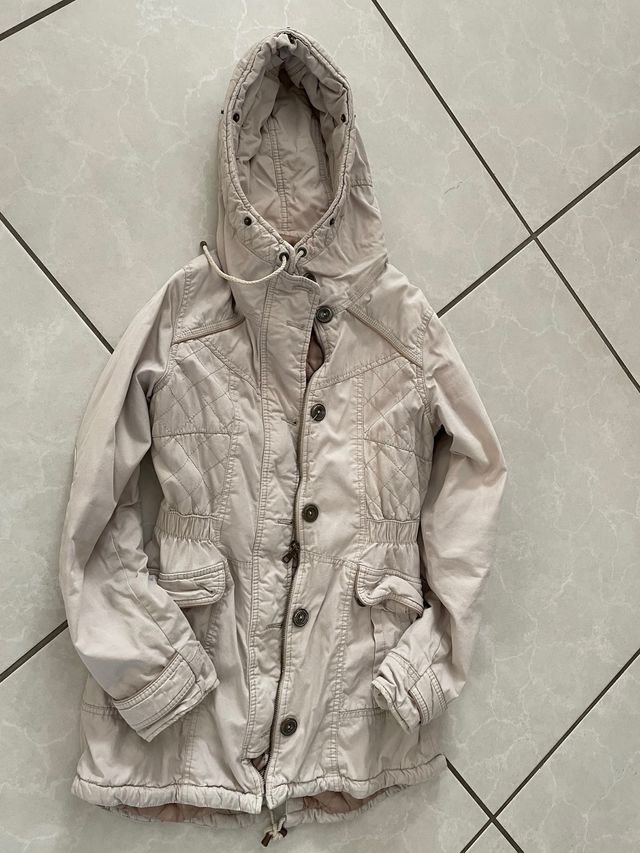 Casaco de mulher bege