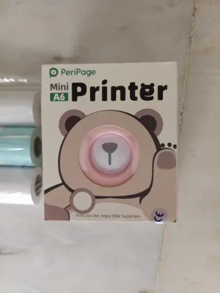 Impresora Peripage Mini A6 sin tinta