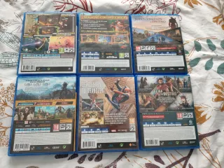 Lote Juegos PS4: Rayman, Crash, Spiderman, Witcher