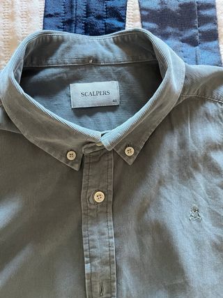 Camisa Scalpers Verde Talla M