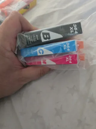 Cartuchos Tinta HP 364 XL (Negro, Cyan, Magenta)