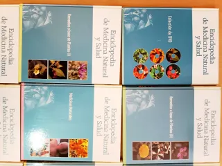 Enciclopedia de Medicina natural y salud. 10 tomos
