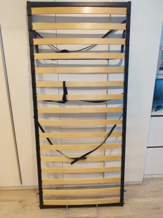 Somier abatible IKEA PAX (1 m ancho) + pistones