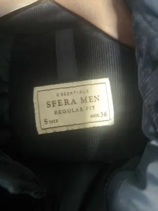 Chaqueta acolchada hombre elegante