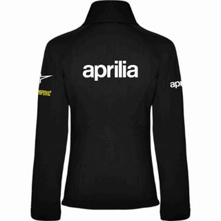 CHAQUETA MOTO CORTAVIENTOS SOFTSHELL TIPO APRILIA