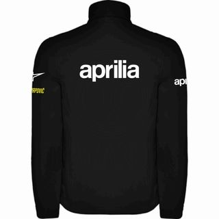 CHAQUETA MOTO CORTAVIENTOS SOFTSHELL TIPO APRILIA