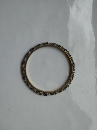 Lote 3 Brazaletes Dorados y Blancos