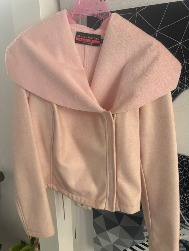 Chaqueta rosa El Armario de Lulú Talla M