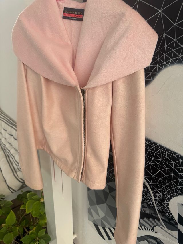 Chaqueta rosa El Armario de Lulú Talla M