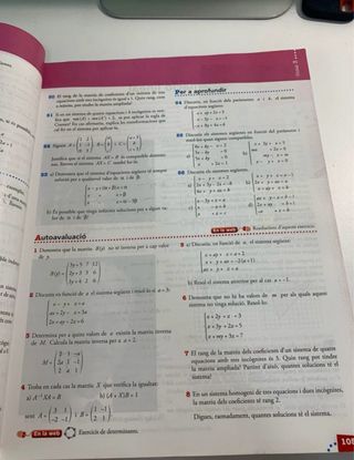 Libro Matemáticas 2 Bachillerato