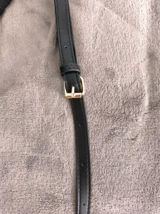 Bolso elegante negro de calidad