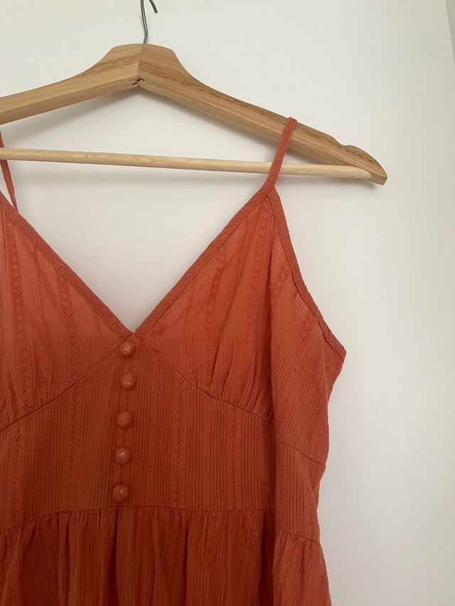 Vestido de verano naranja
