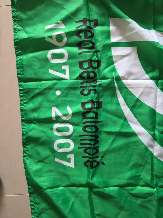 Bandera Betis Centenario 1907-2007