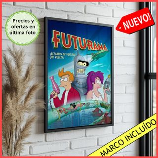 Cuadro Futurama Bender - Poster Futurama Groening