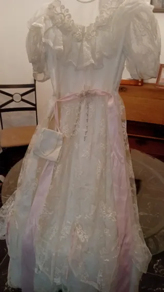 Vestido Comunión Vintage 1980