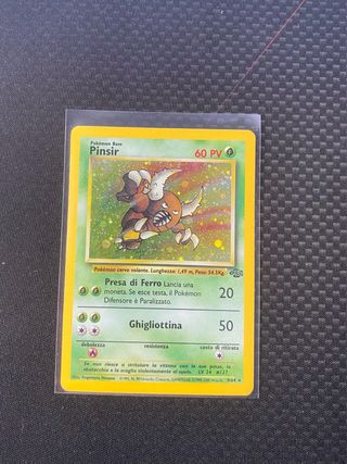 Pinsir jungla holo Italiano Carta Pokémon