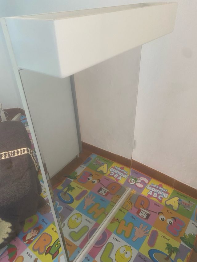 Espejo de baño blanco
medidas 110x60
