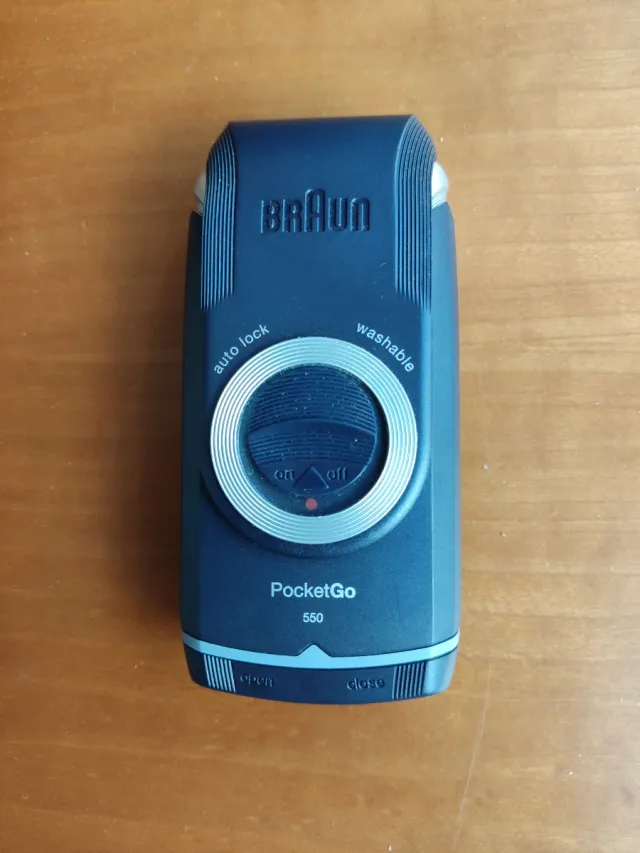 Braun PocketGo 550 Máquina de Afeitar